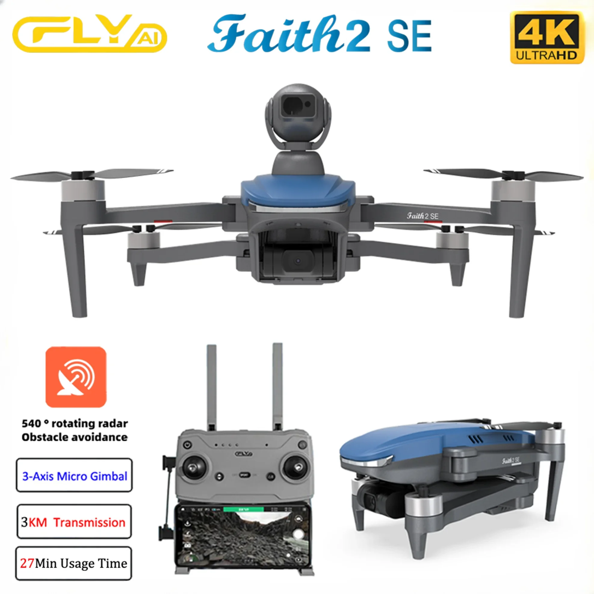 Drone F22 Rc - Вера 2 SE с 540 °