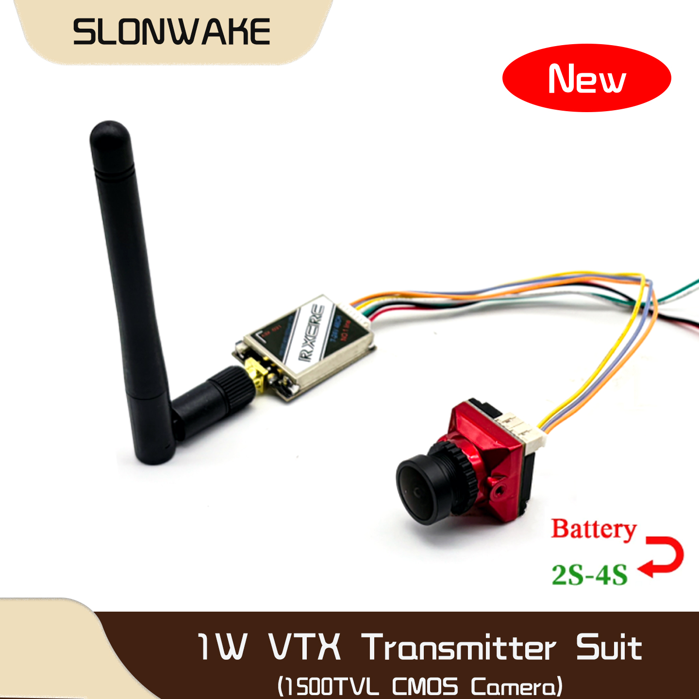 - Remote Control (Rc) Drone - SLONWAKE 5.8G 48CH 1W VTX 100/200/400/1000мВт