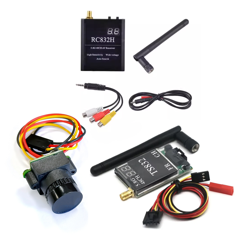 Fpv Antenna Receiver - Приемник TS832 + RC832 + камера