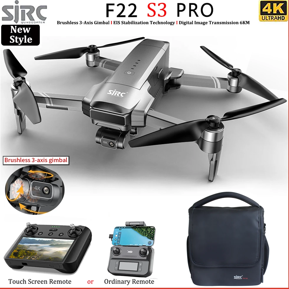 Дрон SJRC F22 S3 PRO с камерой – обзор и цена Drone F22 Rc