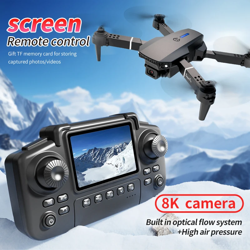 Профессиональный дрон E88 PRO  – обзор и цена Drone Shahed Rc