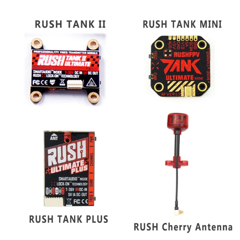 RUSH TANK Ultimate II/Mini/PLU – обзор и цена Fpv Antenna Receiver