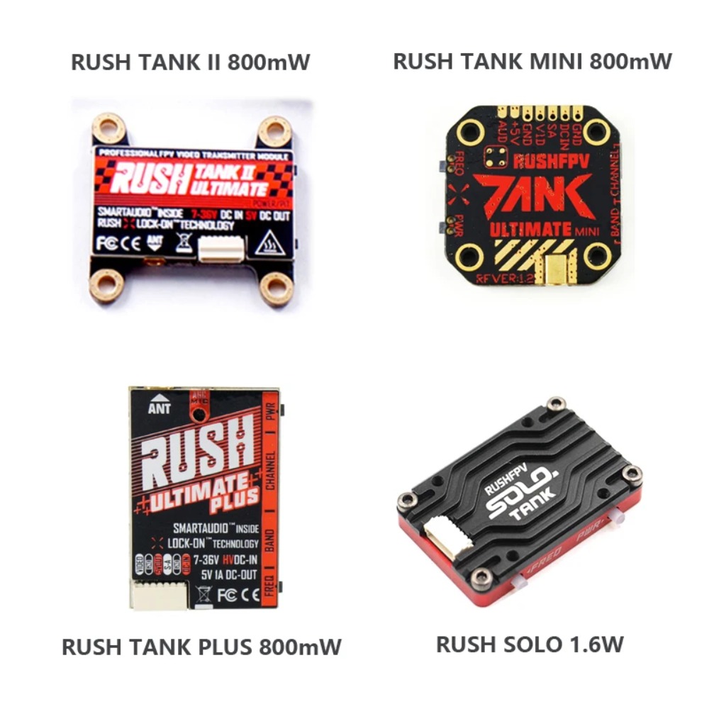 RUSH TANK Ultimate II/Mini/PLU – обзор и цена Fpv Antenna Receiver