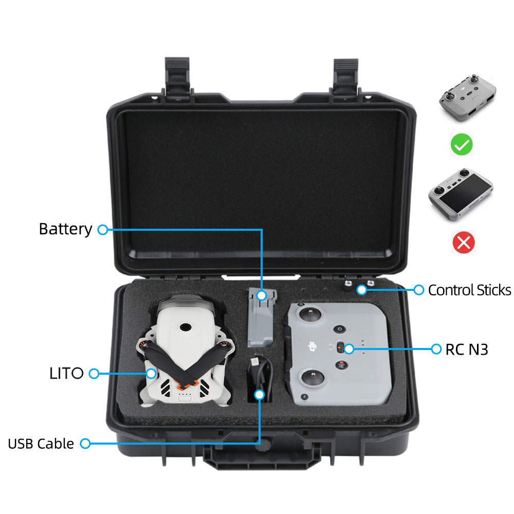 Портативный кейс для DJI Lito  – обзор и цена Drone Carrying Bag